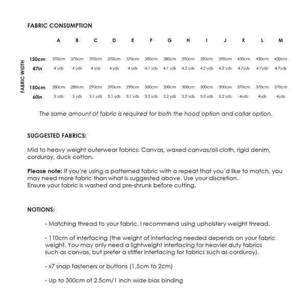 Akerfeldt Coat - Digital Sewing Pattern