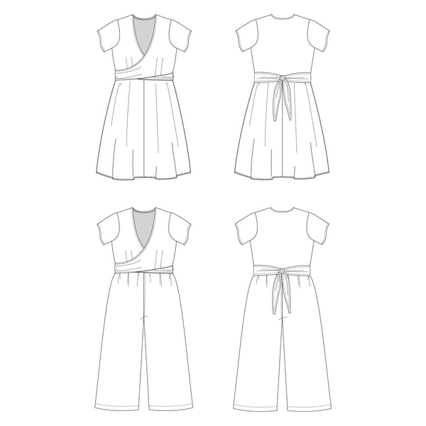 Homme Wrap - Digital Sewing Pattern