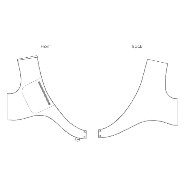 Davis Crossbody Vest - Digital Sewing Pattern