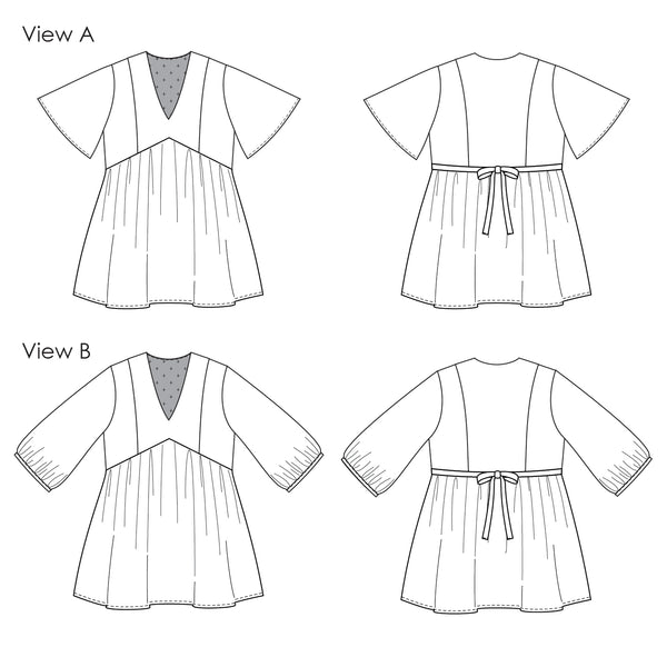 Duplantier Dress - Digital Sewing Pattern
