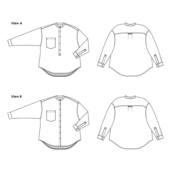 Cornell Shirt - Digital Sewing Pattern
