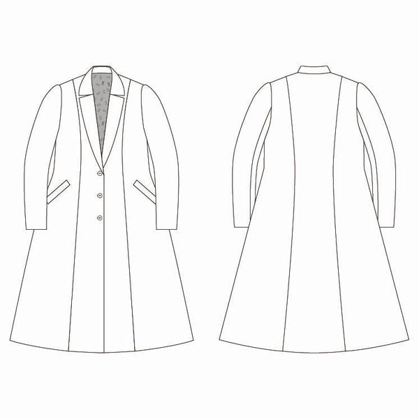 Janzi Coat - Digital Sewing Pattern