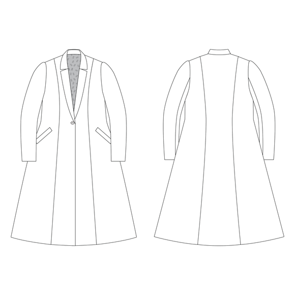 Janzi Coat - Digital Sewing Pattern