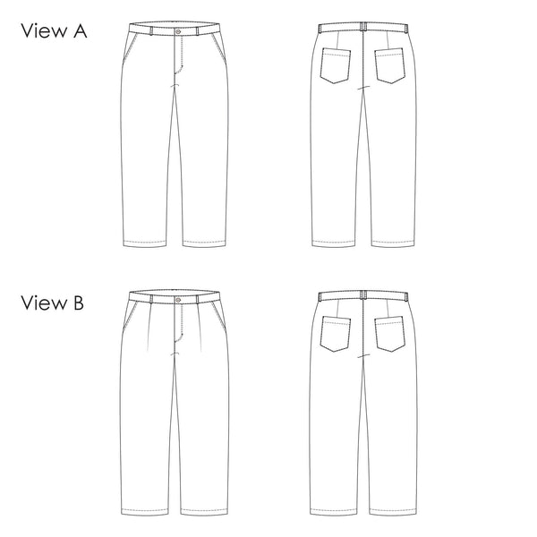 Johns Pants - Digital Sewing Pattern