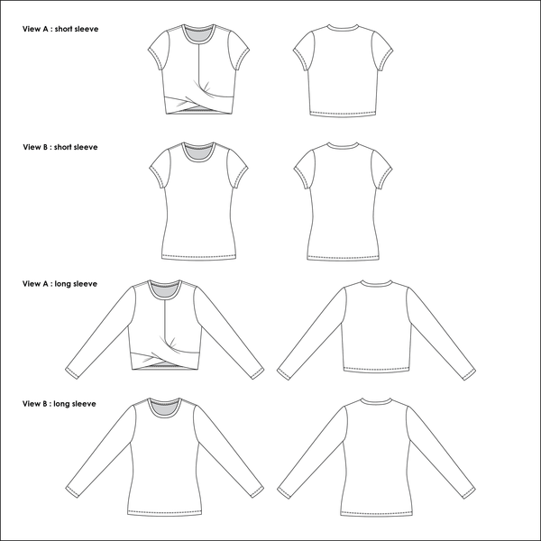 Wolfe Top - Digital Sewing Pattern
