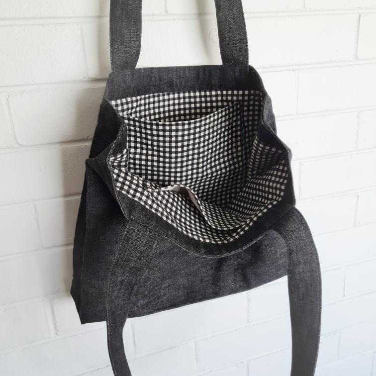 Structured tote bag pattern sale