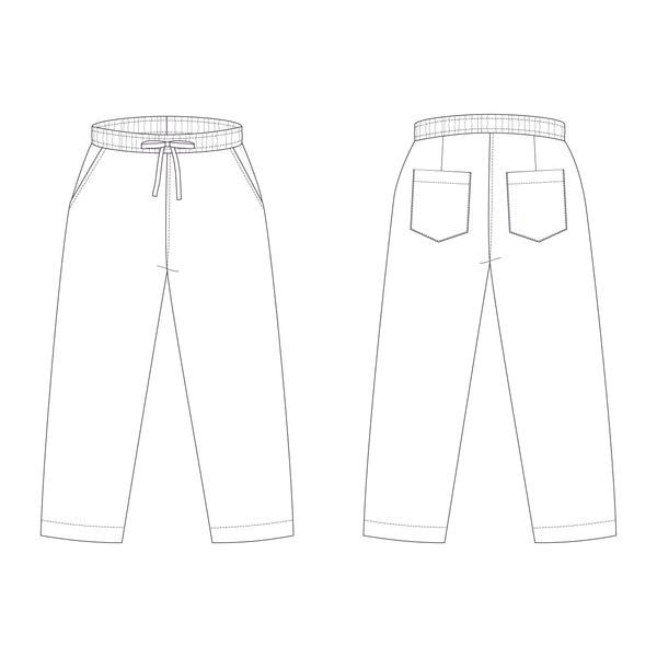 Fremantle Pants - Digital Sewing Pattern