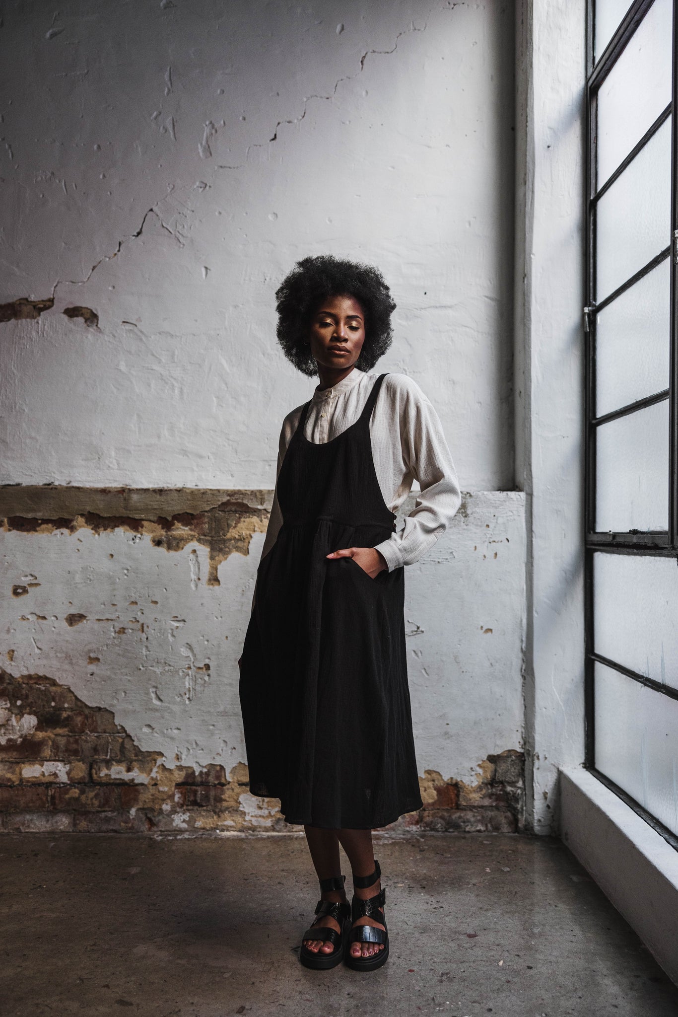 Steele Pinafore - Digital Sewing Pattern Elbe Textiles Steele Pinafore - Digital Sewing Pattern Elbe Textiles