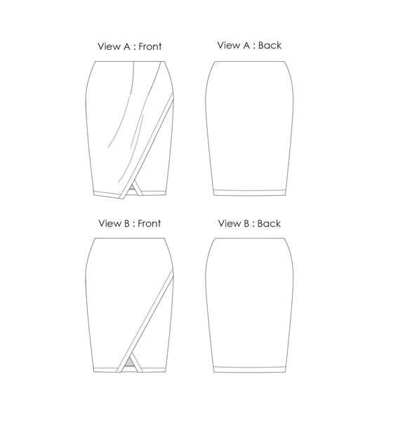 Reznor Skirt - Digital Sewing Pattern